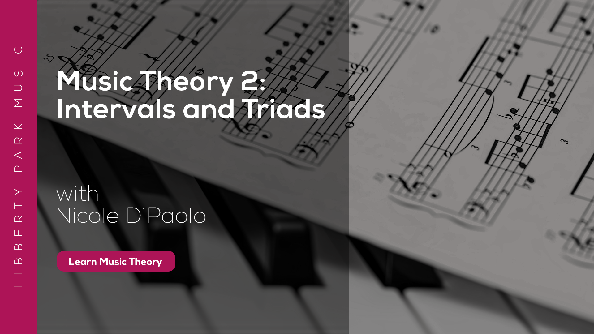 Music theory course books